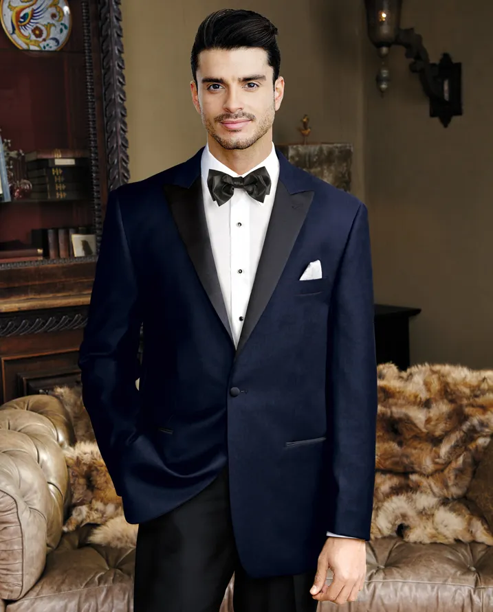 Navy velvet Kensington tuxedo